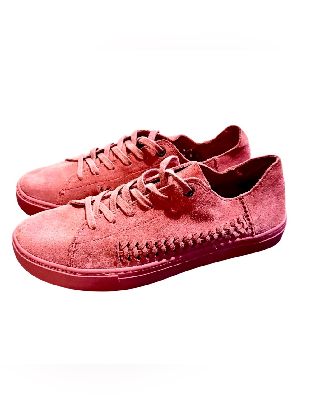 TOMS Women’s Lenox Faded Rose Suede Sneakers